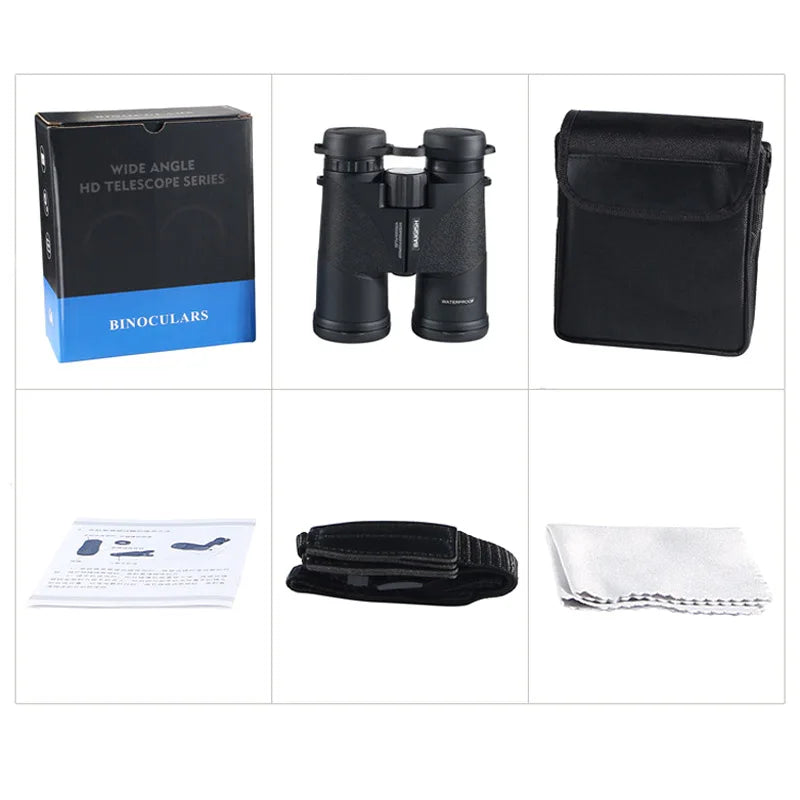 Baigish 10x42 Binoculars Long Range Professional Waterproof Telescopes Fogproof Nitrogenfilled Bak4 Prism Original