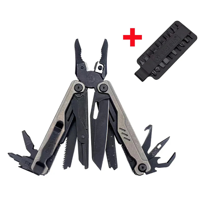 BHBT Titanium Alloy Multitool Pliers 20 In 1 EDC Outdoor Camping Survival Multi functional Tool Emergency Multi Tool