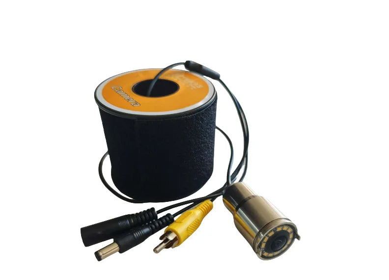 Underwater Fishing Camera Accessories for Fish Shape Boat Ice Fishing 15/30/50m Cable 12 LEDs Light Night Vision IP68 Waterproof