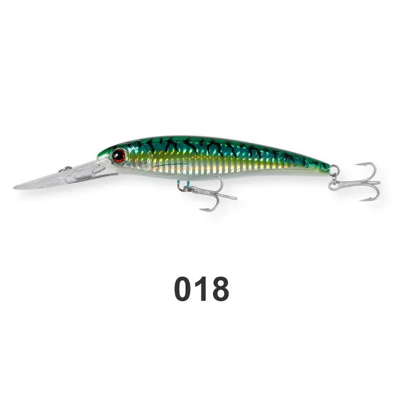 Noeby Trolling Minnow Fishing Lures 12cm 32g 14cm 52g 16cm 73g Floating Sinking Hard Bait for Big Game Saltwater Fishing Lure