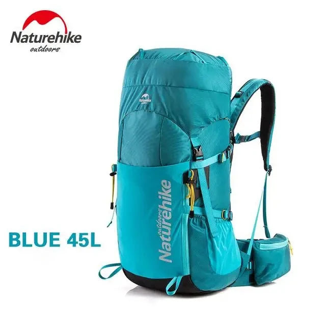 Naturehike Backpack Waterproof Rucksack 45L 55L 65L Big Knapsack Backpacking Camping Climbing Hiking Travel Bag With Rain Cover