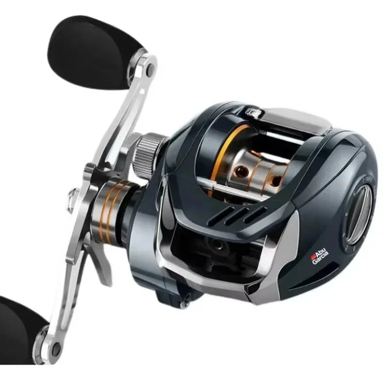 ABU GARCIA Baitcast Reel,Bearing 18+1, Gear 7:2:1, Braking Force 8kg, Stainless Steel Bearing, Adjustable From 1 To 9