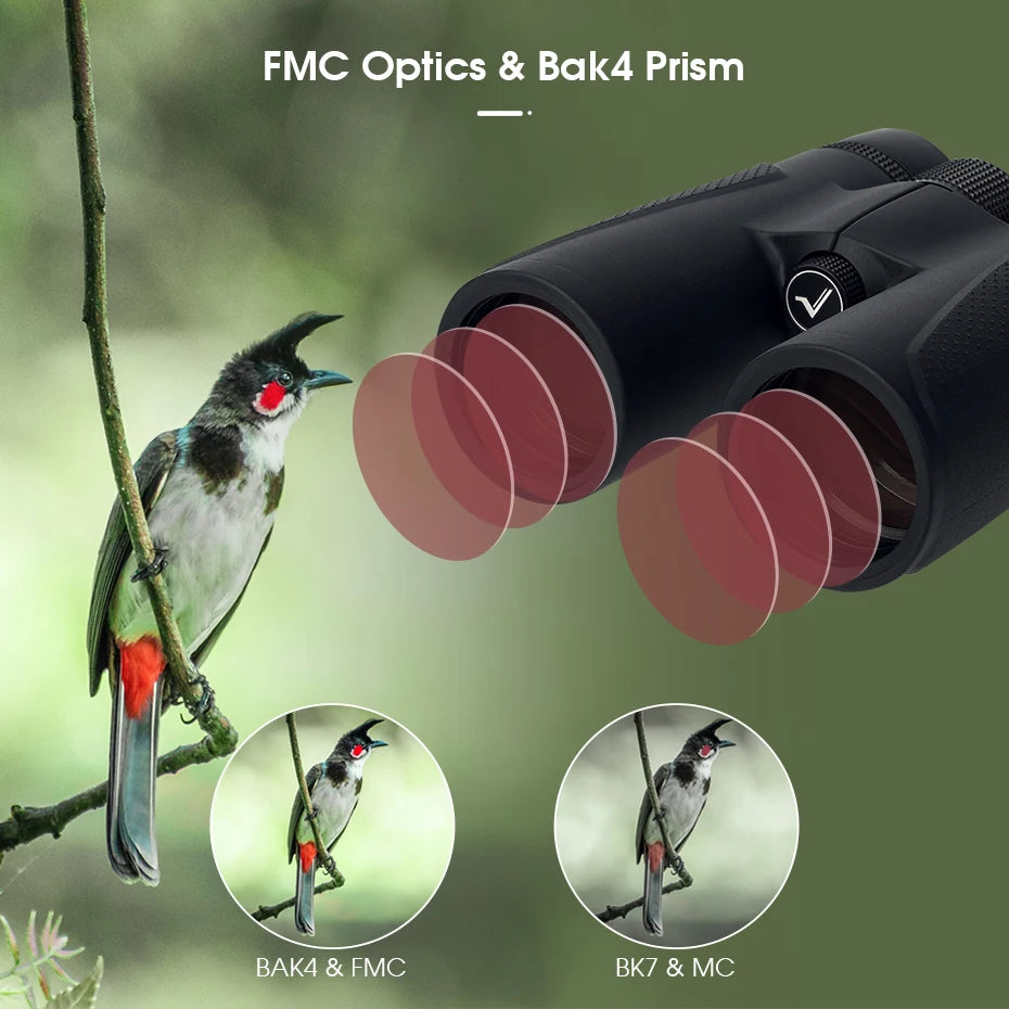 Svbony SV202 8X32/8x42/10x42/10x50 ED Binoculars IPX7 Magnesium Alloy Body BaK4 Binoculars Highy Qualit for Stargazing Camping