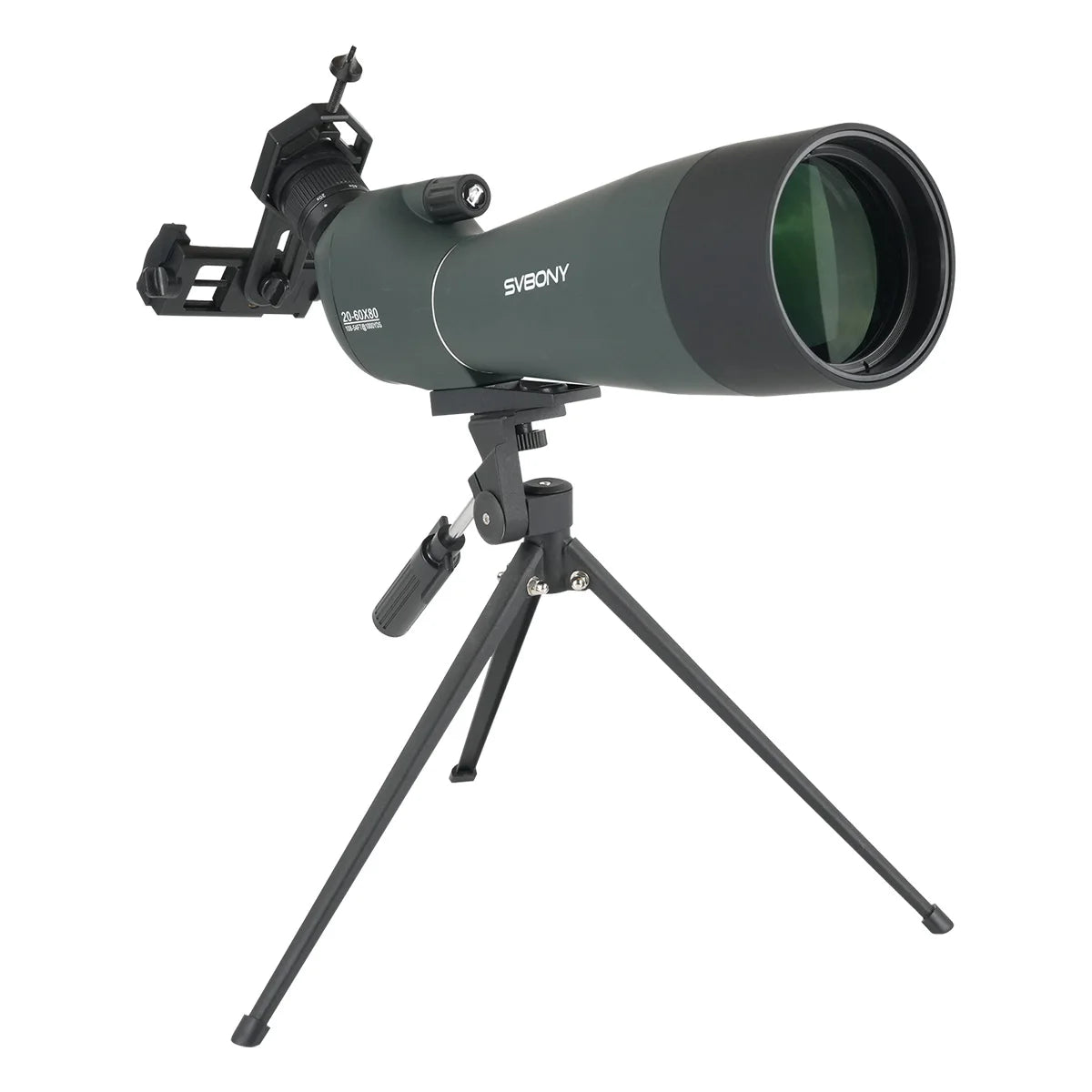 Svbony SV28A Spotting Scopes 25-75x100/20-60x80 FMC Perfect for Beginners in Archery, for Wildlife Watching, Outdoor Adventure