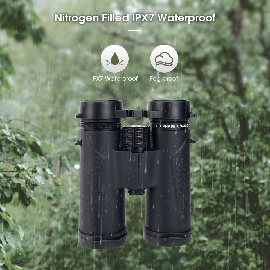 Svbony SV202 8X32/8x42/10x42/10x50 ED Binoculars IPX7 Magnesium Alloy Body BaK4 Binoculars Highy Qualit for Stargazing Camping