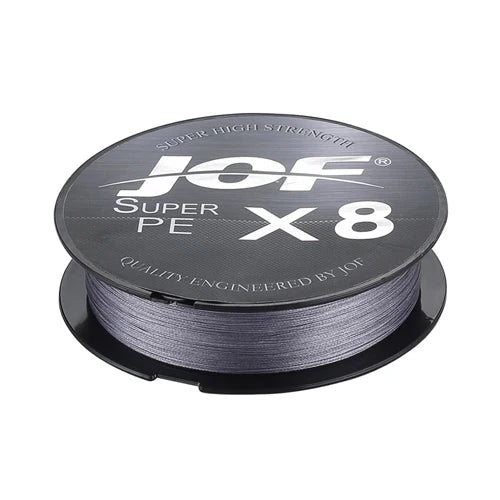 JOF X8 150M 300M 500M Braided Fishing Line 8 Strands MultiColor Multifilament Saltwater PE Line15 20 30 40 60 80 100LB