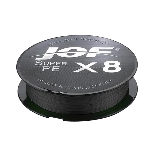 JOF X8 150M 300M 500M Braided Fishing Line 8 Strands MultiColor Multifilament Saltwater PE Line15 20 30 40 60 80 100LB