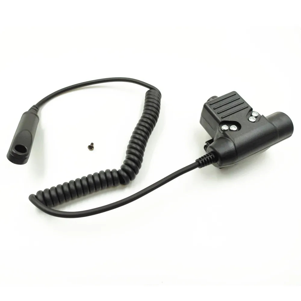 Tactical U94 PTT Headset Accessory PTT For COMTAC MSA EARMOR TCA TRI Headphones for BAOFENG  UV-XR A58 UV9R UV-9R Plus Radio