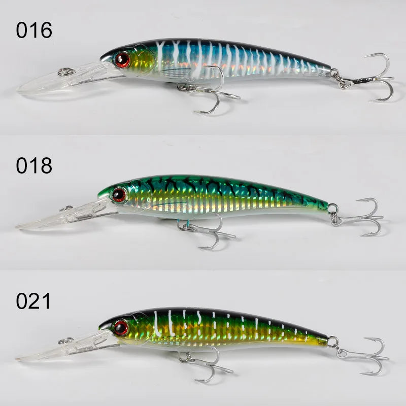 NOEBY 120mm Floating 140mm 160mm Slow Sinking Minnow Fishing Lures Artificial Bait Trolling Wobblers Sea Winter Fishing Lure