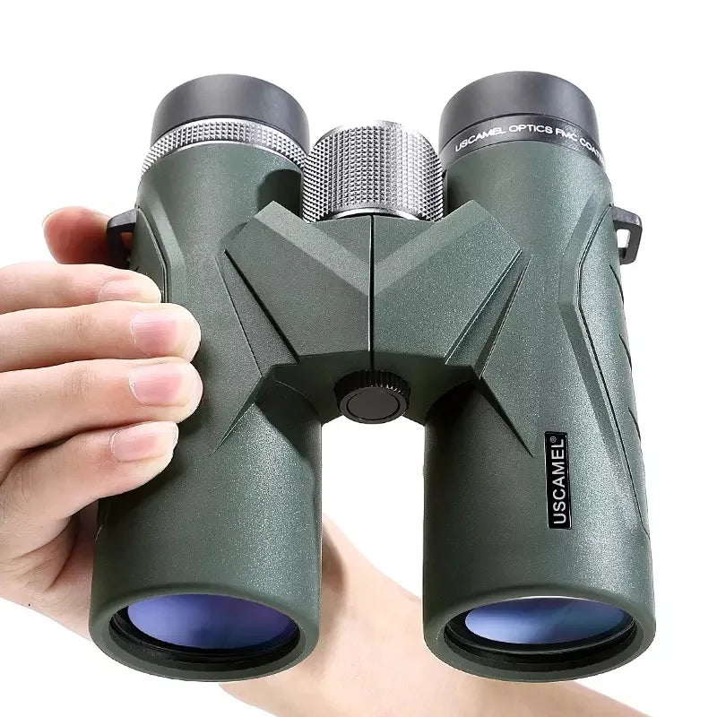 Powerful Binoculars HD 8x42 10x42 Binoculars Telescope BAK7 Eyepiece Cups Waterproof Nitrogen Zoom Optics for Hunting