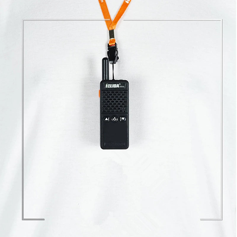 Ultra Mini Walkie Talkies,Rechargeable Two Way Radios Long Range for Cruise Hiking Hunting Skiing Supermarket