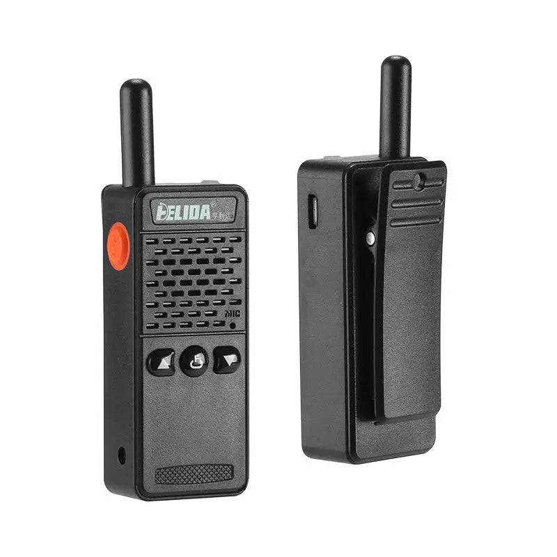 Ultra Mini Walkie Talkies,Rechargeable Two Way Radios Long Range for Cruise Hiking Hunting Skiing Supermarket