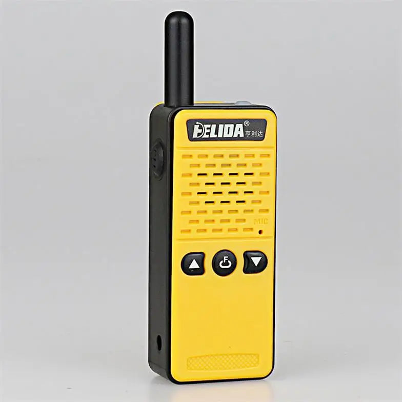 Ultra Mini Walkie Talkies,Rechargeable Two Way Radios Long Range for Cruise Hiking Hunting Skiing Supermarket