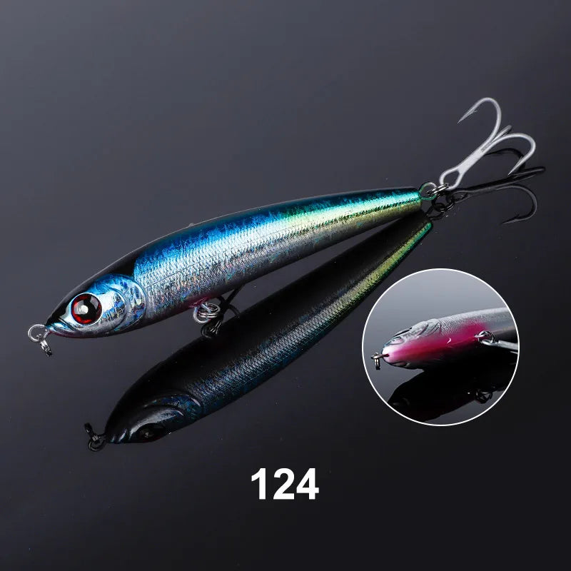 Noeby Sinking Pencil Fishing Lure 14cm70g 16cm98g 18cm145g Stickbait Wobblers Artificial Hard Baits for Sea Tuna Fishing Lures