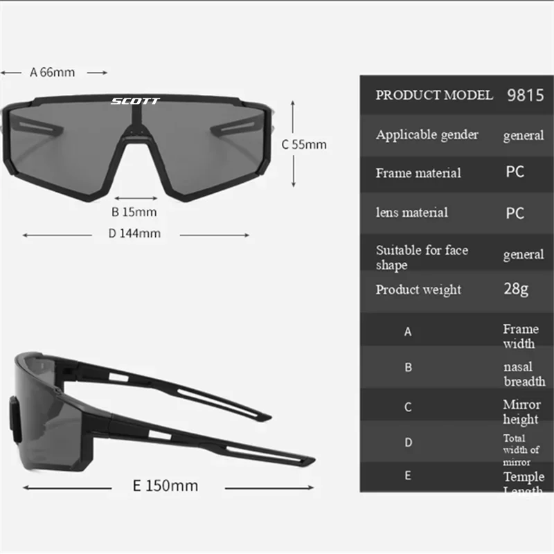 New Men's and Women's Polarized UV400 Cycling Sunglasses, Running and Hiking UV Resistant Glasses, Outdoor Play Sunglasses