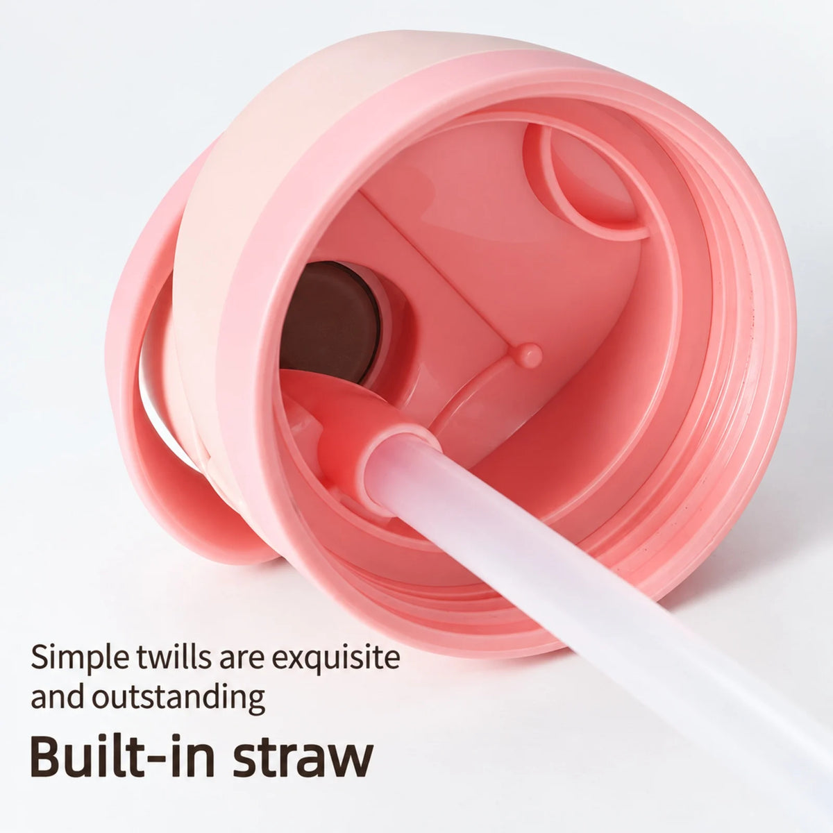 24oz Stainless Steel Vacuum Double Wall Insulated Cup for Outdoor Camping Hiking Mountaineering Dual Drinking Sports Water Cup