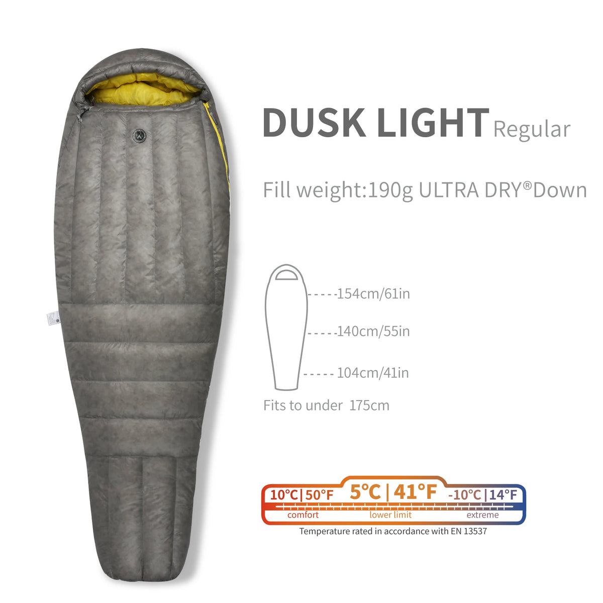 AEGISMAX Wind Hard Dusk Upgrade 7D Nylon DWR 800FP Ultra Dry Down Pro Ultralight Sleeping Bag Camping and Hiking for Men & Women