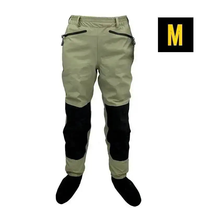 3 Layer Breathable Waterproof Fly Fishing Waist Waders Stockingfoot High Pant Wader Durable Duck Hunting Wading Pants