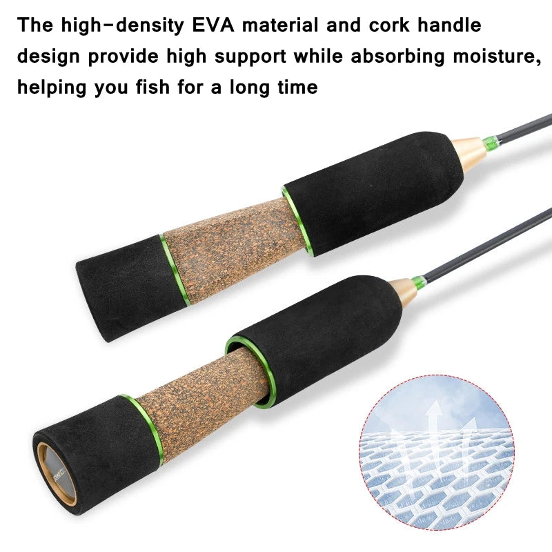 Ice fishing rod M MH H Winter Fishing Rods Light Weight River Carp Tackle Fishing Equipment Hard Ice Fishing Rod