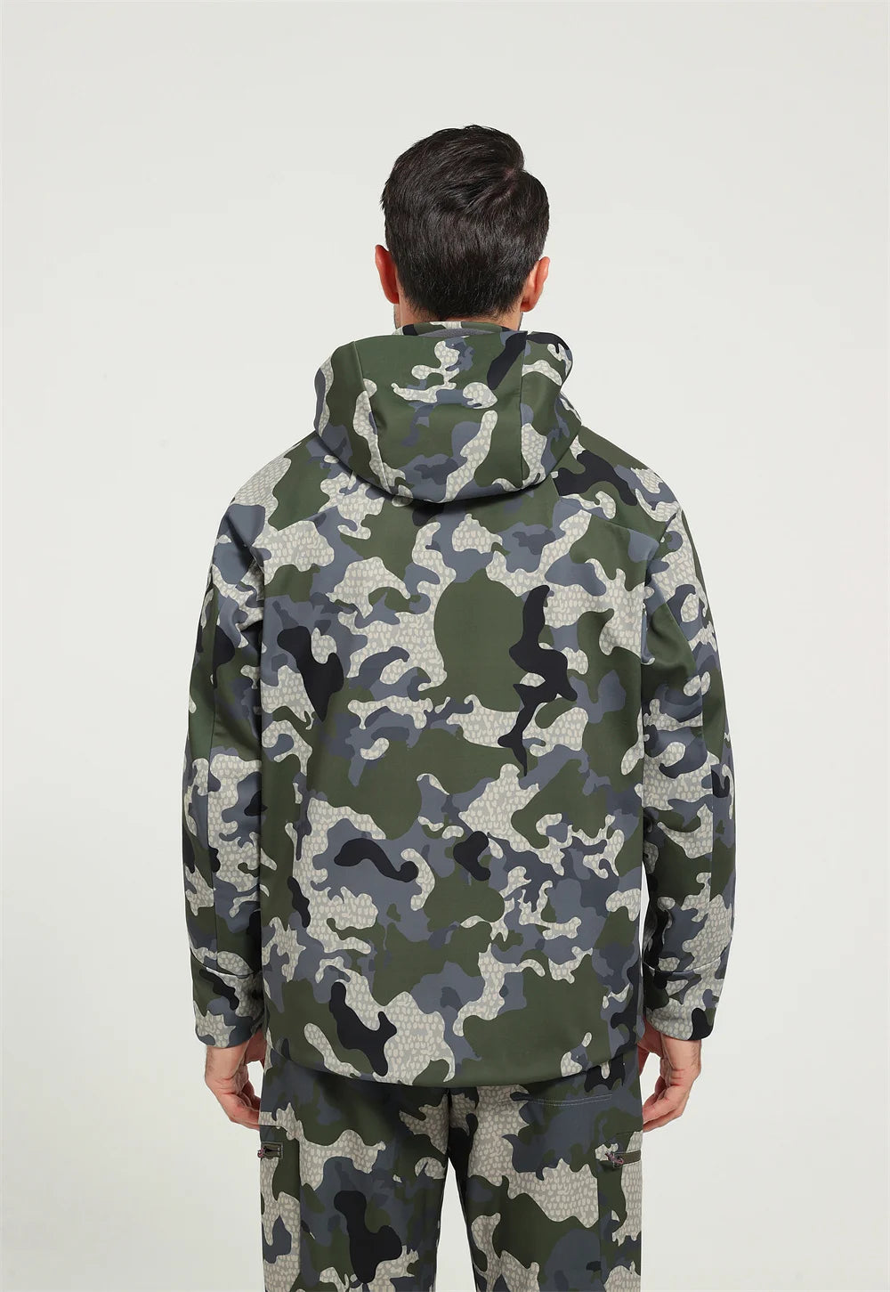 Men's Jetstream 3-in-1 Fleece Hunting Jacket Windproof Waterproof Lightweight Permeable Functional Outerwear