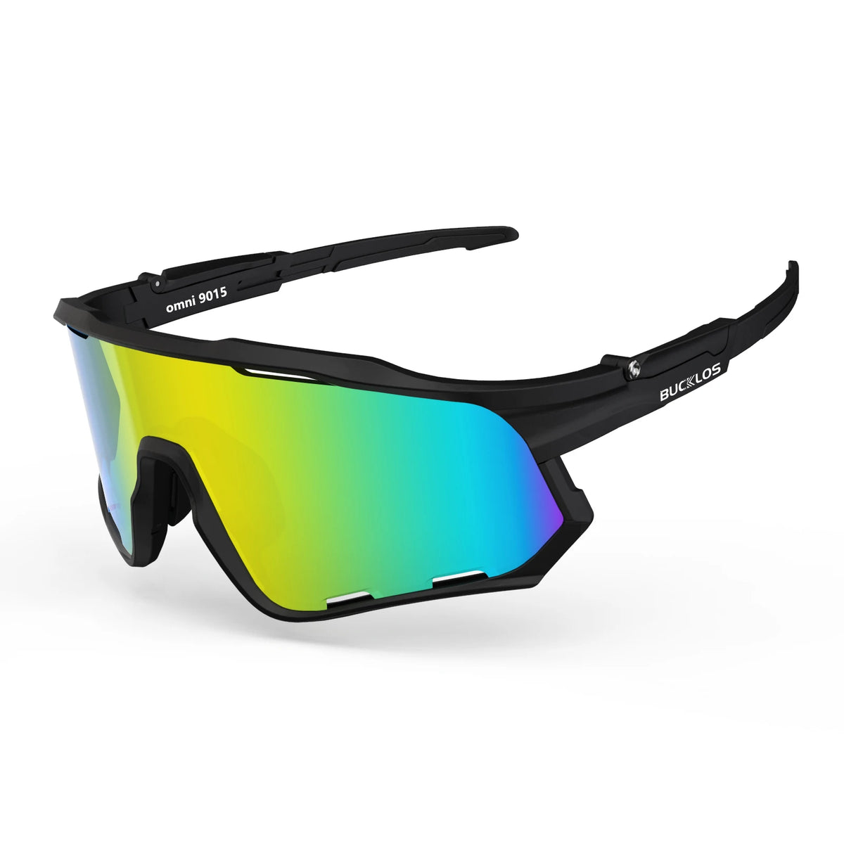 BUCKLOS UV400 Polarized Cycling Goggles Road Mountain Bike Sunglasses TR-90 Frame Outdoor Cycling Eyewear Unisex Sports Glasses