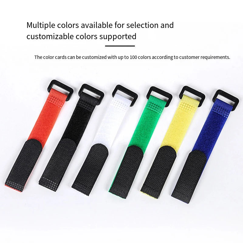 Fishing Rod Tie Holder Strap Suspender Fastener Hook Loop Ties Belt Fishing Rod Strapping Wrap Band Outdoor Fish Tool
