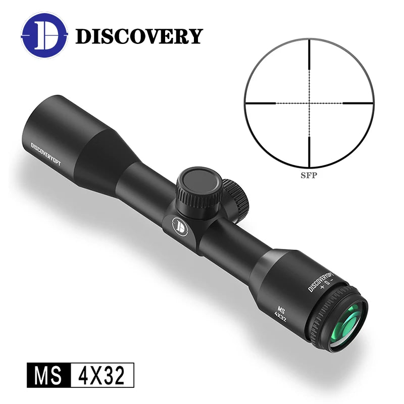 Discovery MS 4X32 Super Anti-shock Springs Scope Compact Hunting Optical Scope Scopes 11/20mm Rail