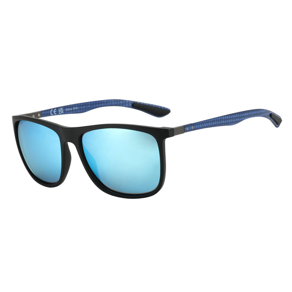 ZENOTTIC Carbon Fiber Prescription Sunglasses Square Polarized Optical Sun Glasses Shade for Driving Fishing Golf Sport