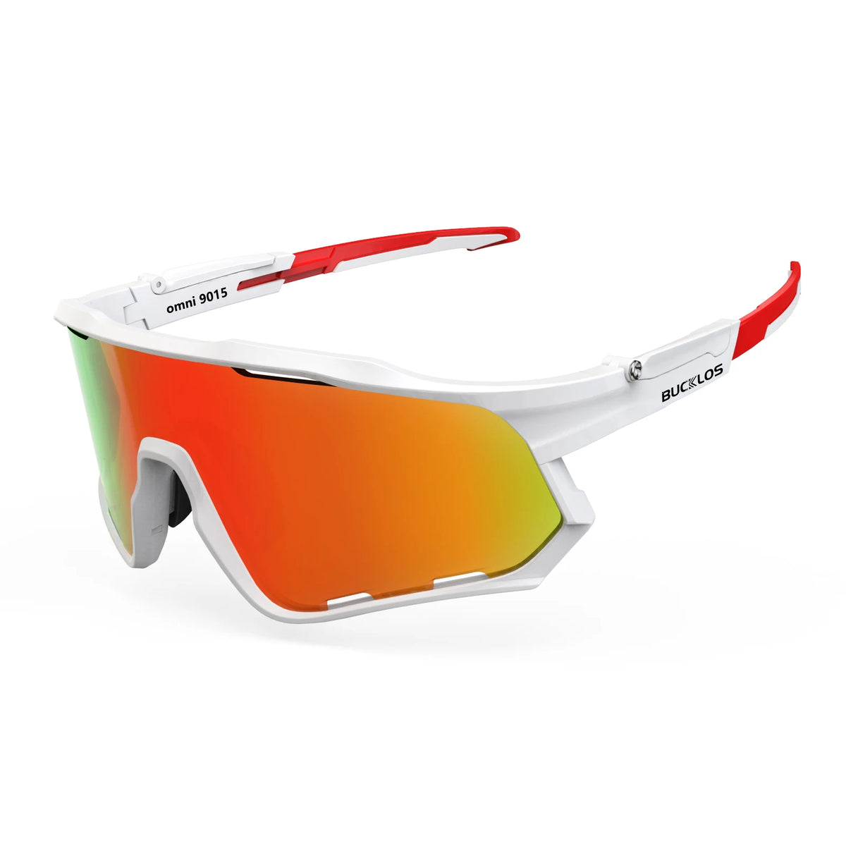 BUCKLOS UV400 Polarized Cycling Goggles Road Mountain Bike Sunglasses TR-90 Frame Outdoor Cycling Eyewear Unisex Sports Glasses