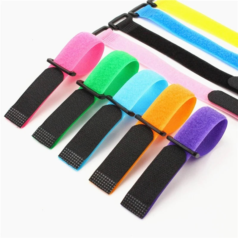 Fishing Rod Tie Holder Strap Suspender Fastener Hook Loop Ties Belt Fishing Rod Strapping Wrap Band Outdoor Fish Tool