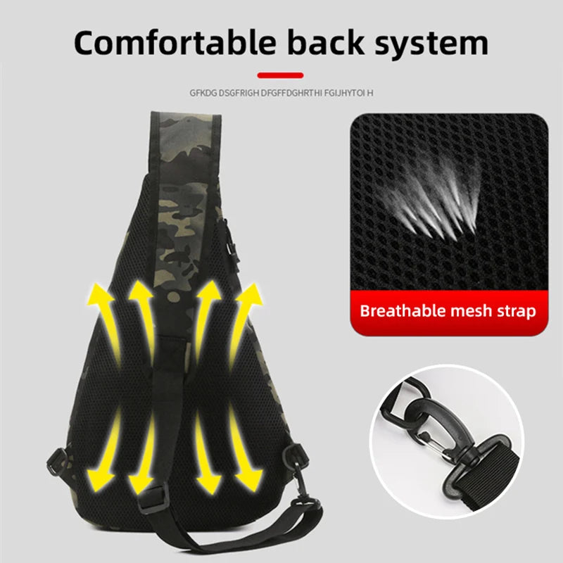 Multifunctional Fishing Lure Bag Waterproof Shoulder Crossbody Fishing Gear Utility Storage Case Men's Fishing Rod Bags XA164WD