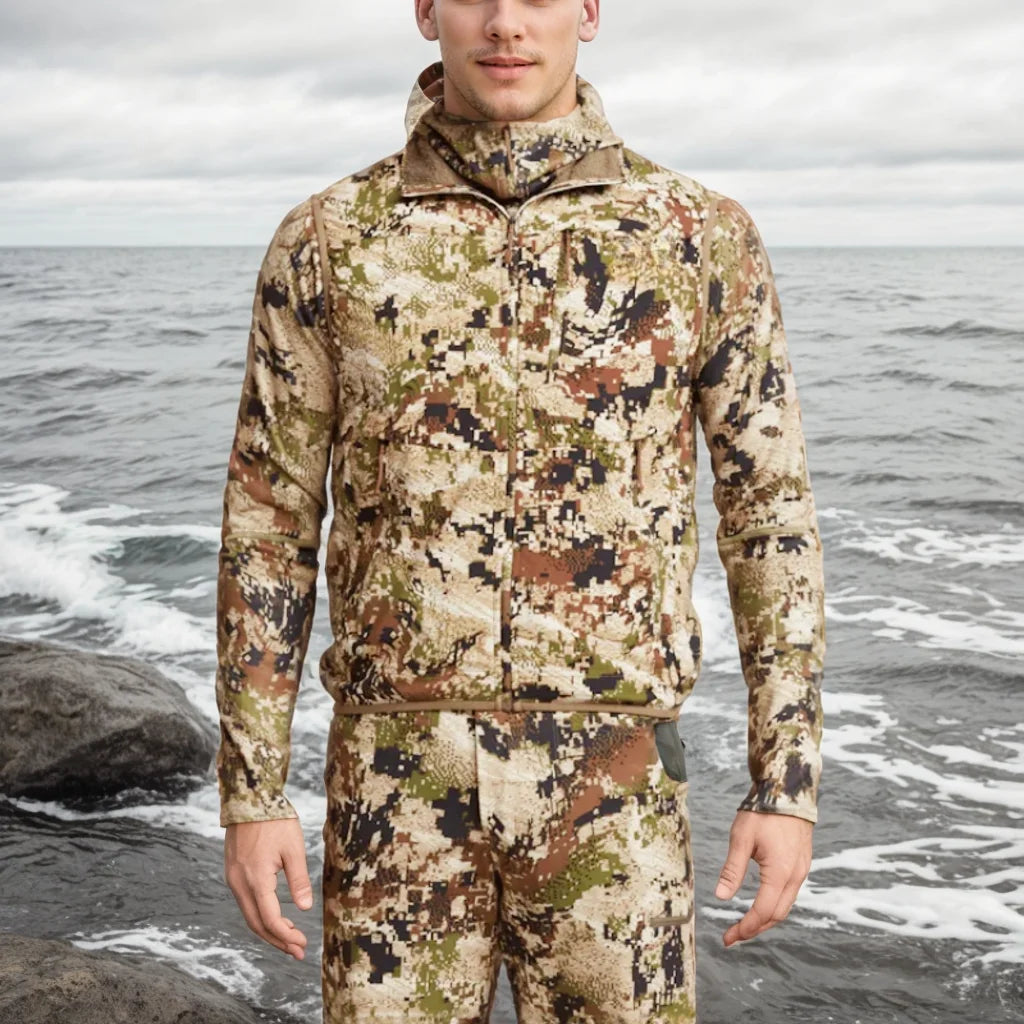 High Quality Fall Winter Men's Fishing Camouflage Ambient 100 Vest Hunting Vest