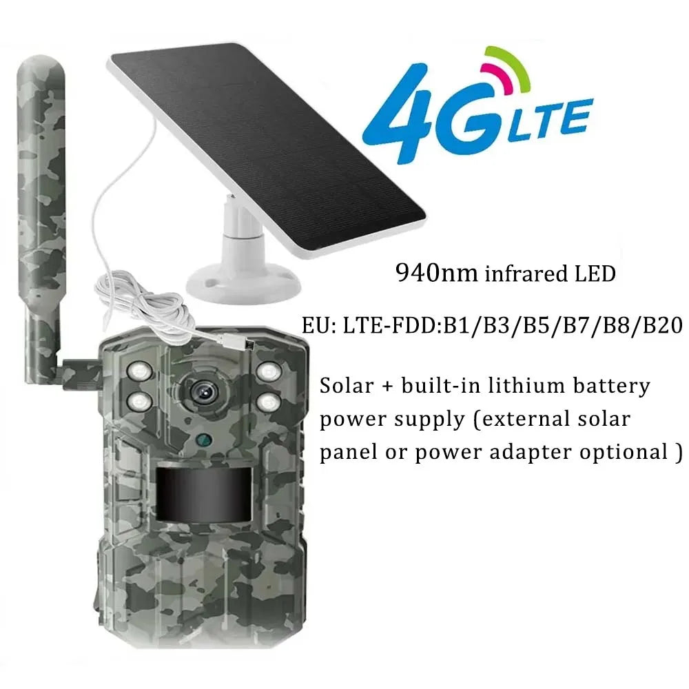 4K MiNi800 Mini Wildlife Hunting Camera 50MP Keep Way Trail Camera Waterproof HD Night Vision Infrared Photo Trap with 256GB Car