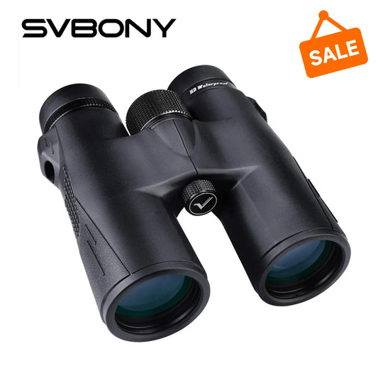 Svbony SV47 Binoculars 8x42/10x42 HD Waterproof BirdWatching Moncular Telescope for Adults FMC Bak4 Prism for Hunting Camping