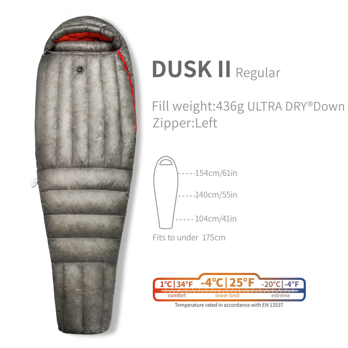 AEGISMAX Wind Hard Dusk Upgrade 7D Nylon DWR 800FP Ultra Dry Down Pro Ultralight Sleeping Bag Camping and Hiking for Men & Women