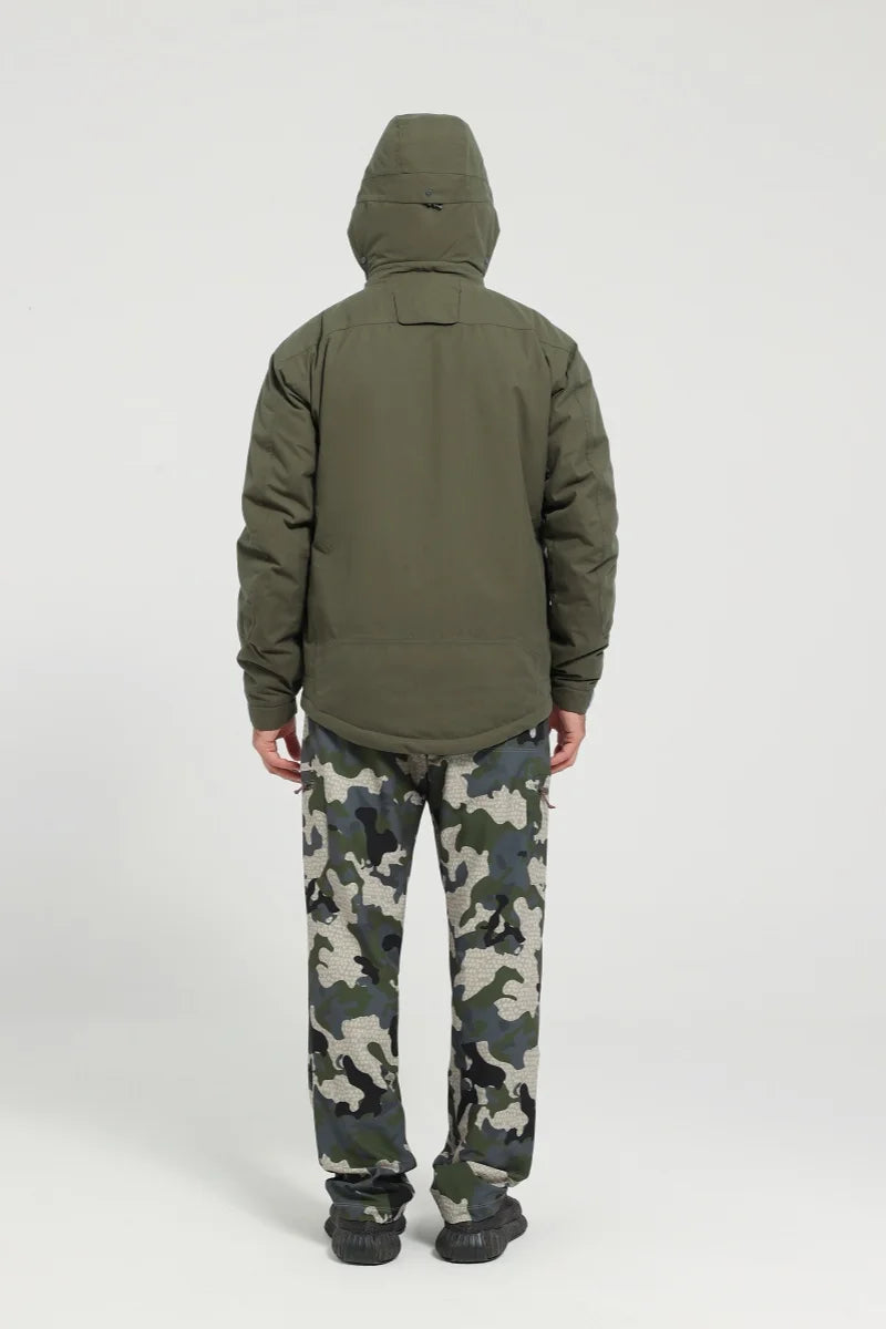 Green Men's Aerolite Incinerator Jacket Fall Winter Camouflage Waterproof Insulated Hunting Clothing
