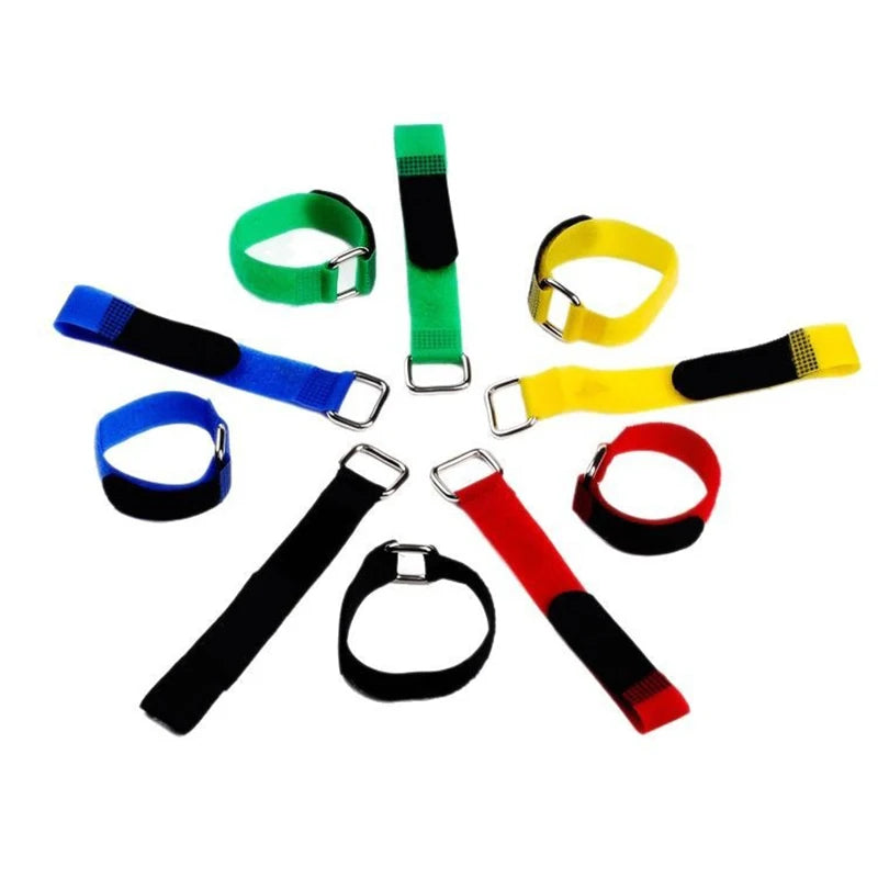 Fishing Rod Tie Holder Strap Suspender Fastener Hook Loop Ties Belt Fishing Rod Strapping Wrap Band Outdoor Fish Tool