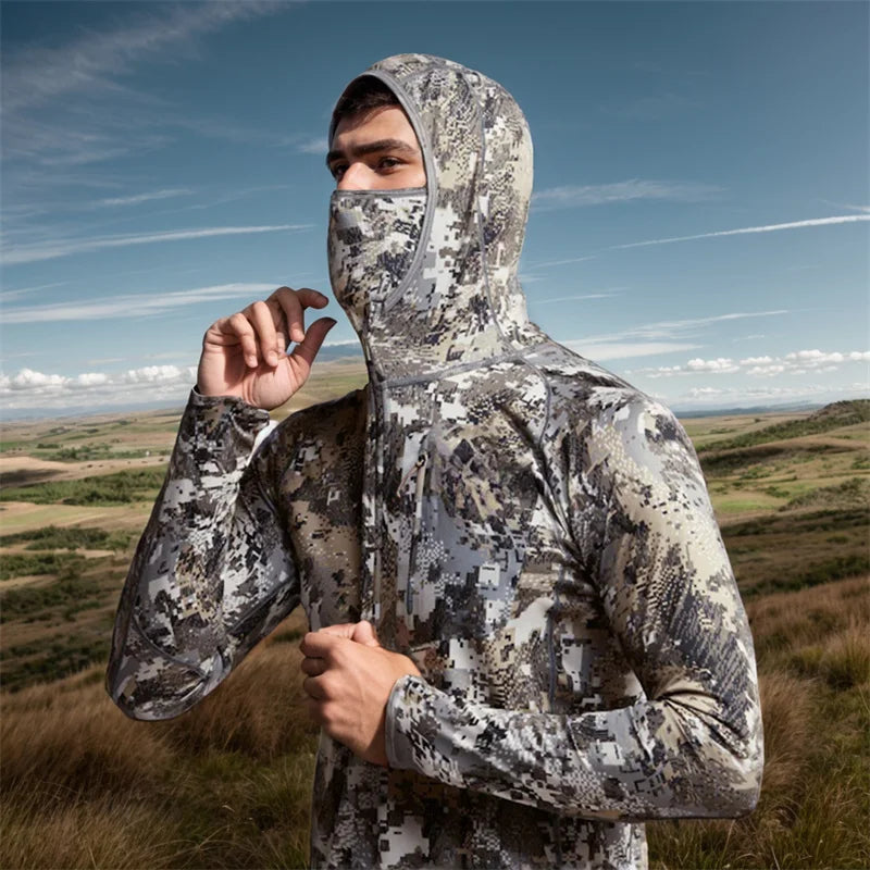 Light Hoodie Soaking Wet Hoodie Mask Jumper Fishing And Hunting Shirt