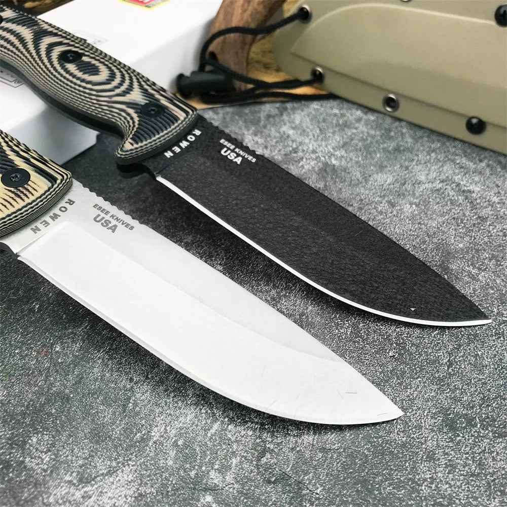 NEW ESEE-5 Fixed Blade Knife D2 Blade G10 Handle High Quality Outdoor EDC Camping Hiking Hunting Survival Tools Pocket Knife