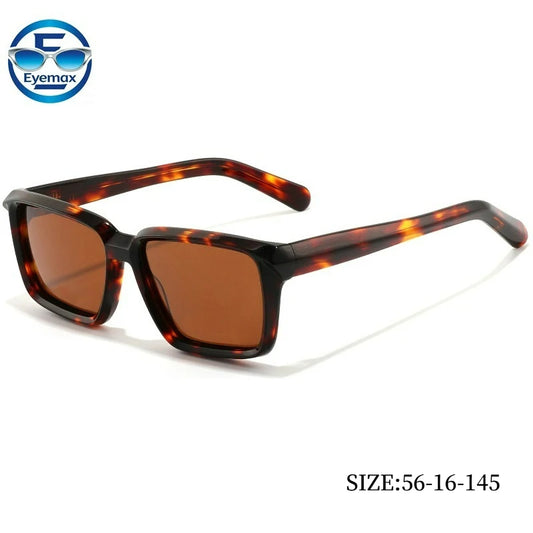 2026 Vintage High End Acetate Sunglasses Men Women Ultra Light UV400 Protection Fashion Shades Outdoor Driving Sports Sunglasses