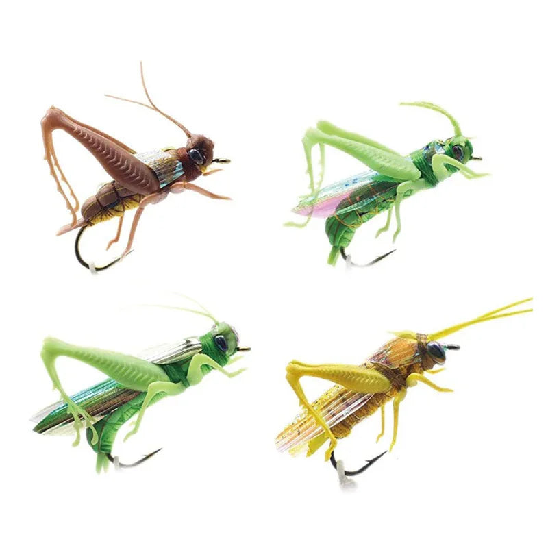 Mino Bait Cross-border With Sharp Hook Locust Bionic Fishing Bait Gear Luya Bait Fishing Lures All Waters Attractive Colorful