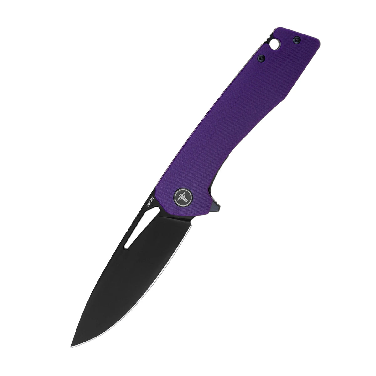 Shooziz EDC Pocket Folding Knife with Clip, 3.66"D2 Satin/PVD Blade, Ultem/G10/Micarta/ G10 Carbon Fiber for Outdoor Camping