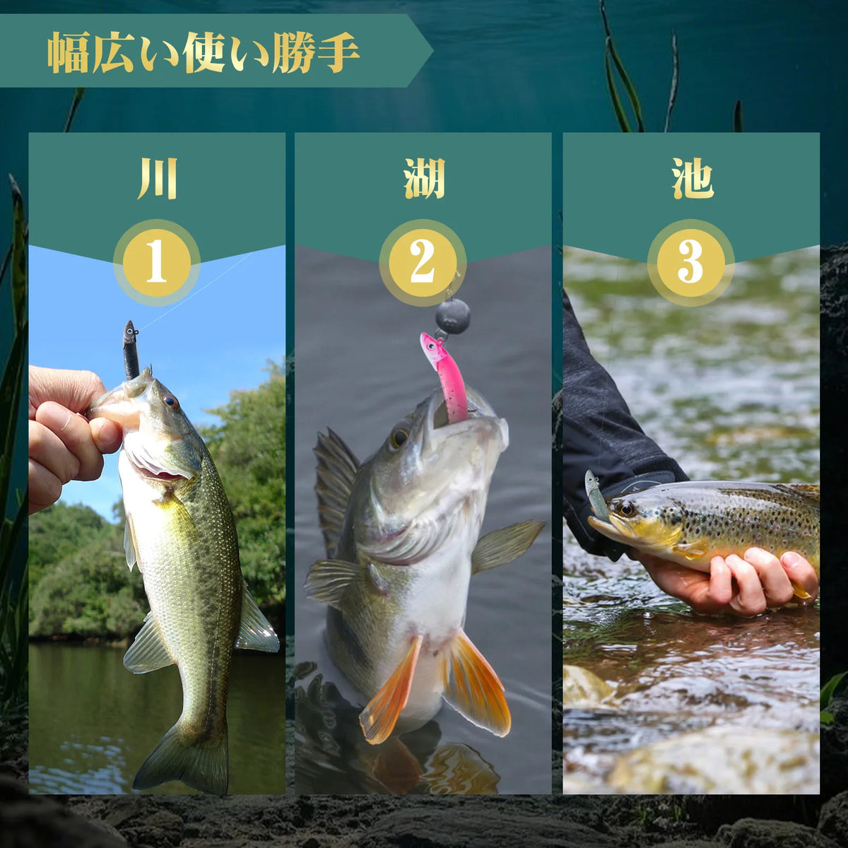 Goture 5pcs/set Fishing Lures 10.5cm 18.5g Swimbait Fishing Spinning Lures Jigged Head Soft Baits for Bass Wobbler