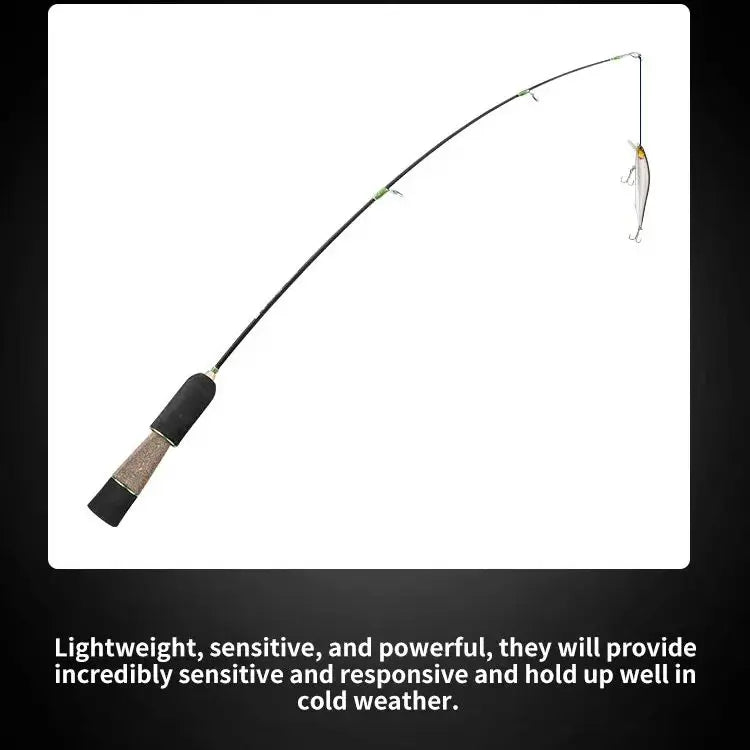 Ice fishing rod M MH H Winter Fishing Rods Light Weight River Carp Tackle Fishing Equipment Hard Ice Fishing Rod