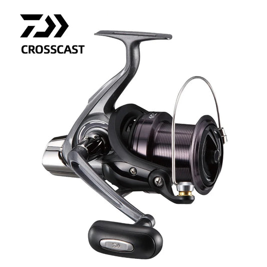 DAIWA CROSSCAST Fishing Reel Long Cast  Spinning Saltwater 4000 4500 5000 5500 6000 Distant Wheel Gear Ratio 4.1:1 Max Drag 15kg