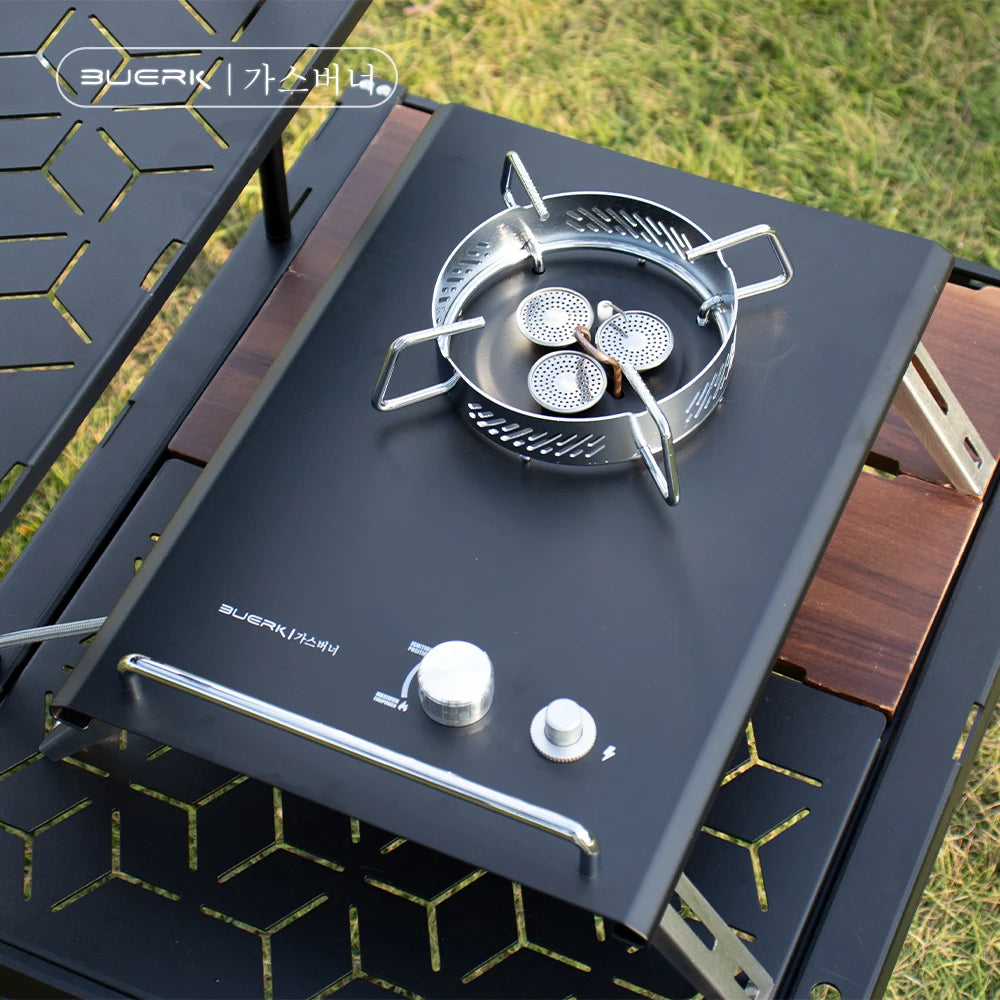 8000W  Camping IGT Stove High Power Gas Stove Folding Portable Gas Burner Compatible with IGT Table for Outdoor Cooking