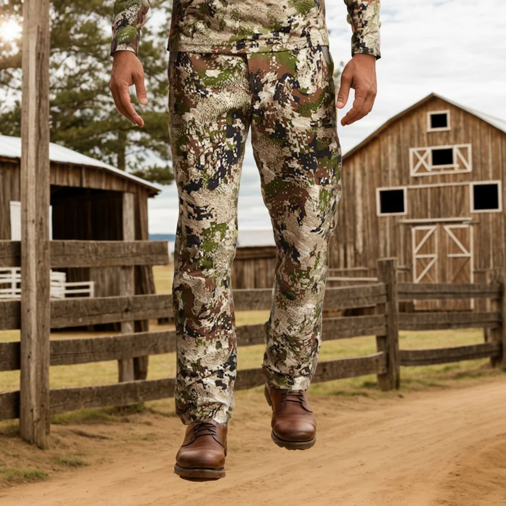 Traverse Pants Quick-drying Four Side Elastic Trousers Outdoor Camouflage Hunting Pants