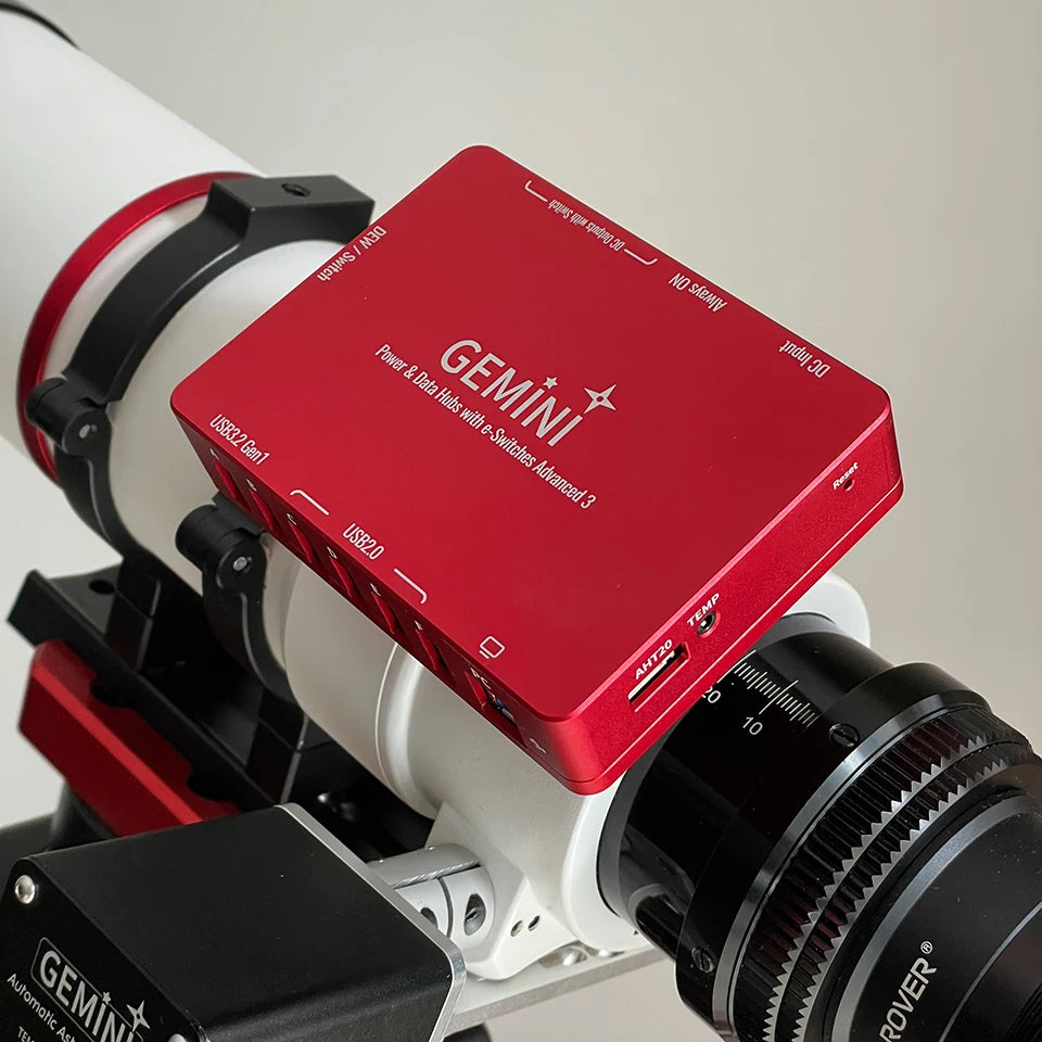 2026 Gemini Astro Power box HUB USB3.2+DC ASCOM Power Box Astronomy Telescope Photography Power Management Box Type-C Interface
