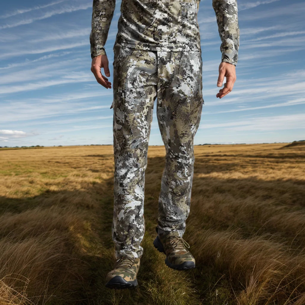 Traverse Pants Quick-drying Four Side Elastic Trousers Outdoor Camouflage Hunting Pants