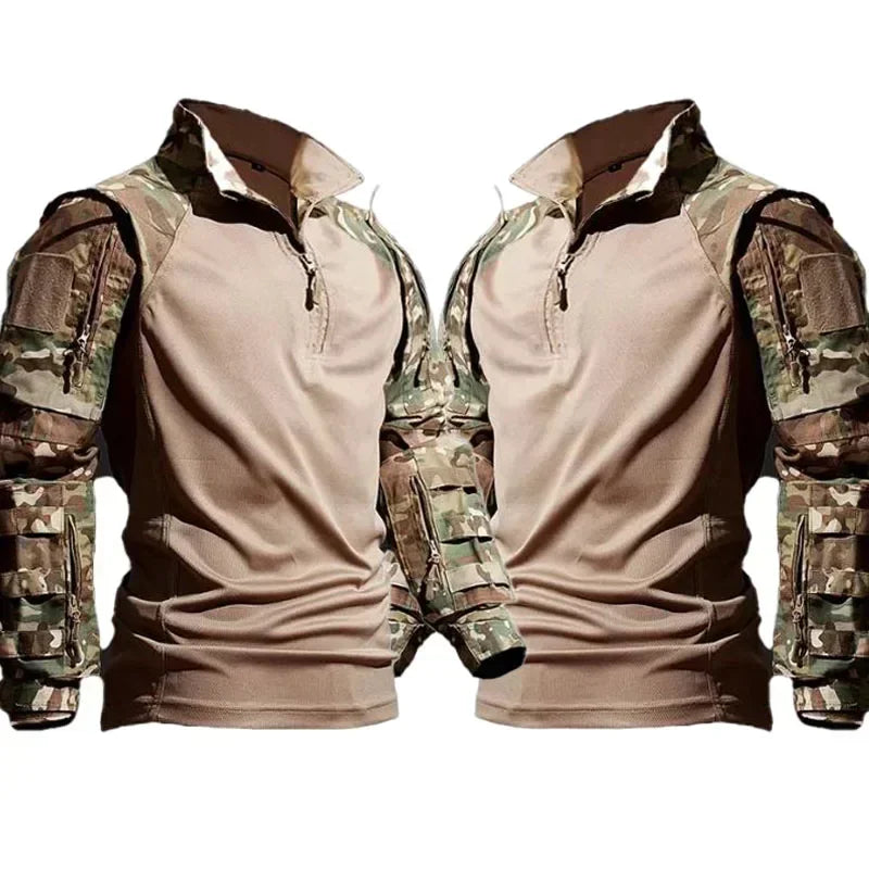Camo Suits Tactical Shirts Training Sets Multi-pocket Army Multicam Uniforms Work Wear Pants Hunting Clothes Wear-resisting